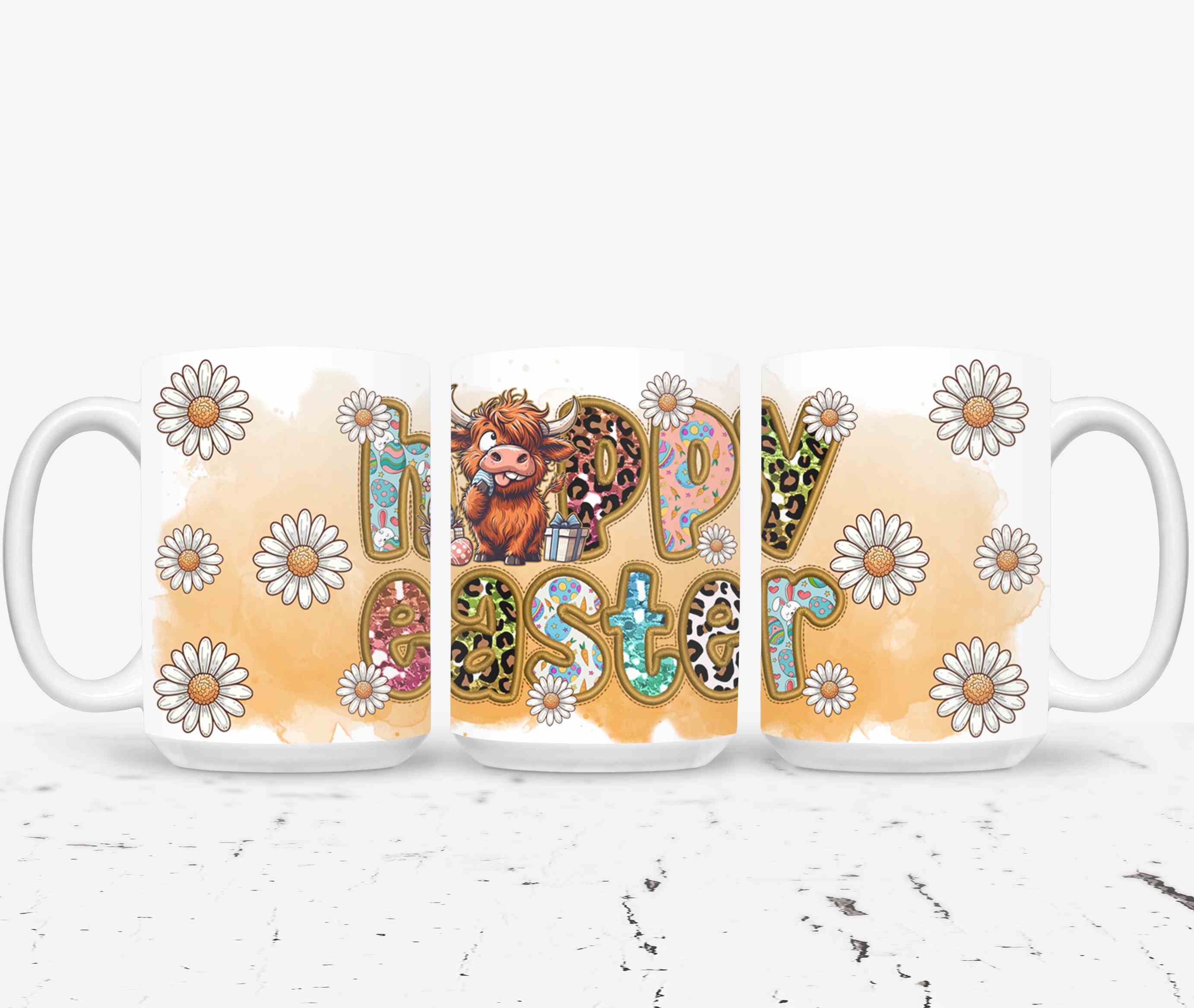 Highland Cow Easter-10400
